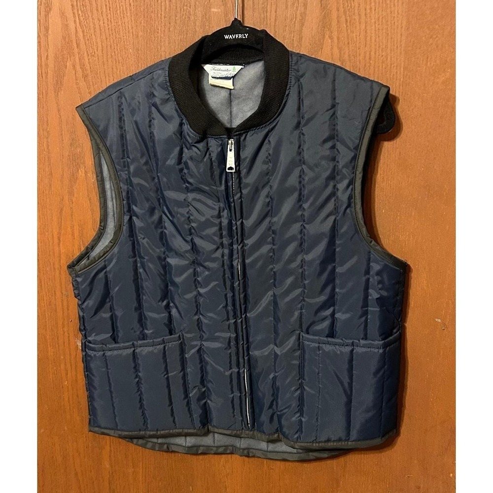 Vintage Fieldmaster  Nylon Hunting Outdoor Vest Large  Sz L  EXCELLENT Tub7